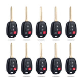 Lots of 10 Remote Car Key Fob Replacement for Toyota GQ4-52T fits 2014 2015 2016 2017 2018 2019 Highlander H Chip